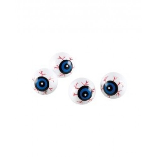 6 PELOTAS OJOS HALLOWEEN 3CM
