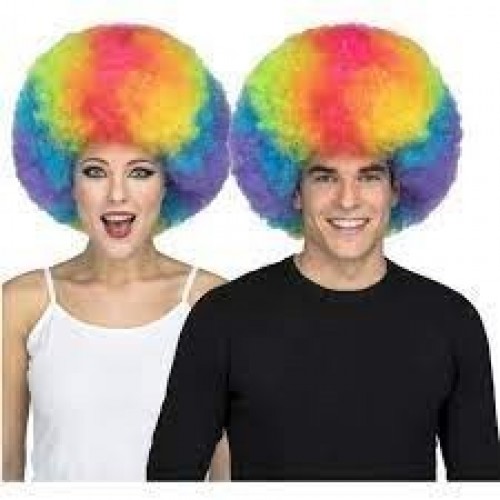 PELUCA AFRO JUMBO RAINBOW