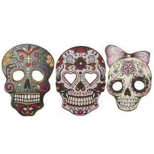 MASCARA DIA DE MUERTOS MOD.SURT