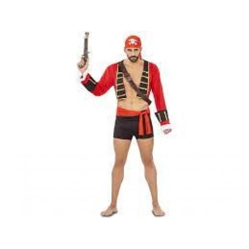 DISFRAZ T-XL PIRATA BUCANERO