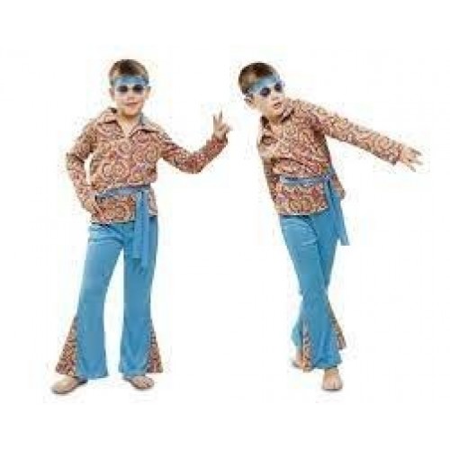 DISFRAZ 5A6AÑOS HIPPIE PANTALON