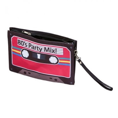 BOLSO DE CINTA CASSETTE AÑOS 80