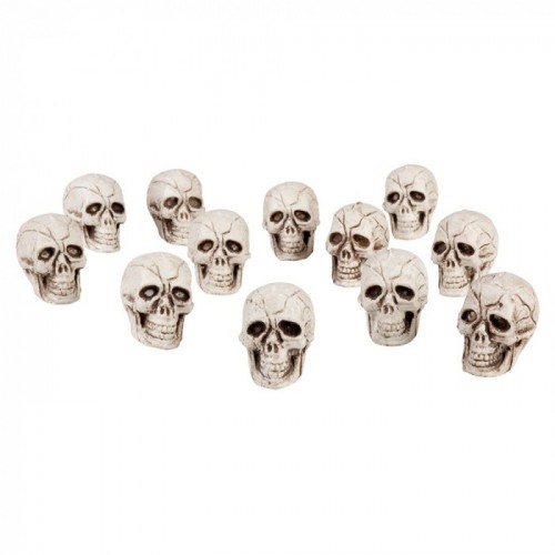 RED 12 MINI CALAVERAS 5CM
