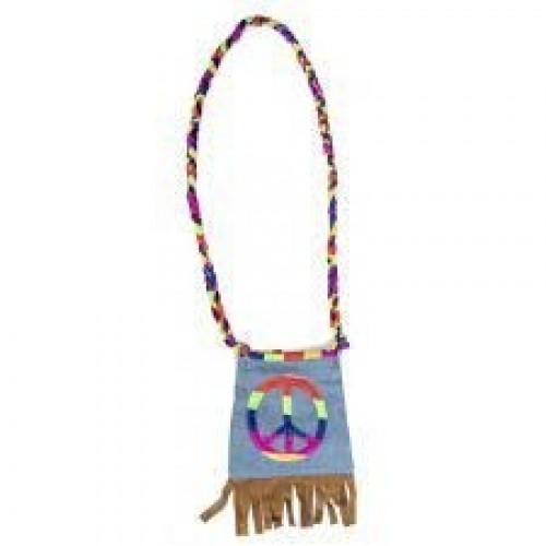 BOLSO HIPPIE SIMBOLO PAZ