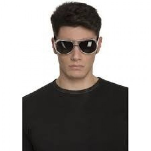    GAFAS ELVIS PLATA