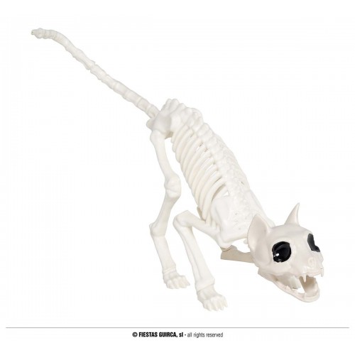 $D ESQUELETO GATO 48CM