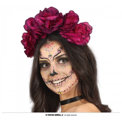 $D DIADEMA FLORES LILA
