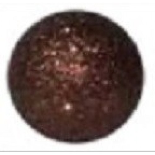 "BOLA NAVIDAD COBRE GLITTER 15CM
