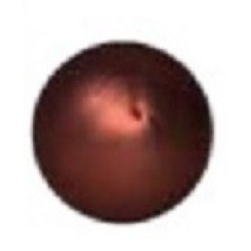 "BOLA NAVIDAD COBRE MATE 20CM