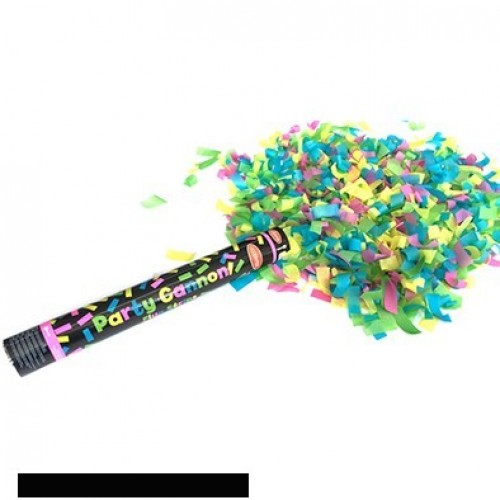 CAÑON CONFETI FLUOR 37,5CM