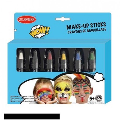 6 BARRAS CRAYON MAQUILLAJE 2,8G
