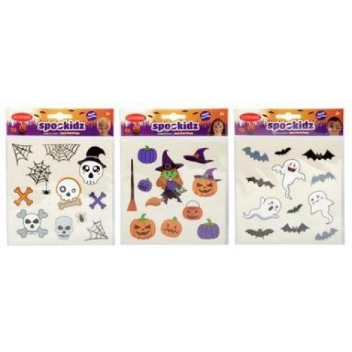 BLISTER PEGATINAS HALLOWEEN SURT