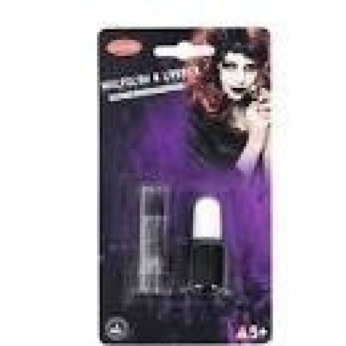 PINTURA UÑAS 8ML LABIO NEGRA 1,7