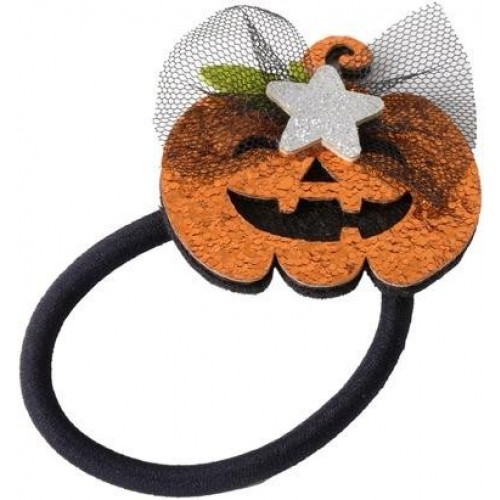 COLETERO MINI CALABAZA GLITTER