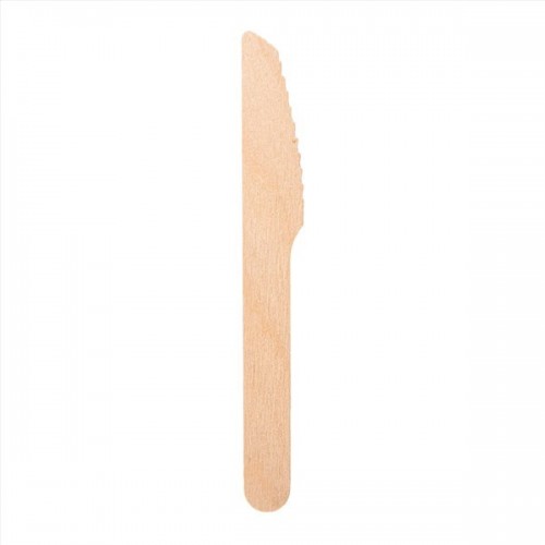 100 CUCHILLO MADERA 14CM