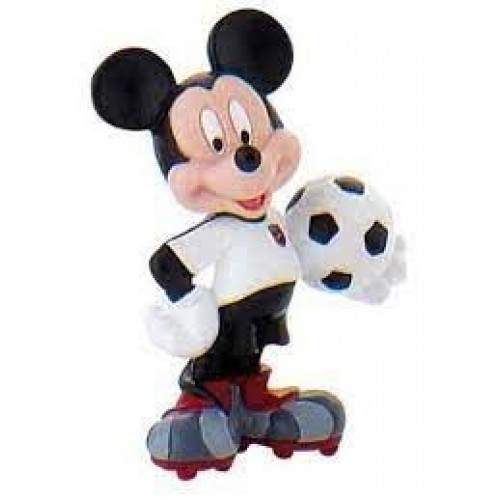 FIGURA TARTA MICKEY FUTBOL CAMISA BNCO