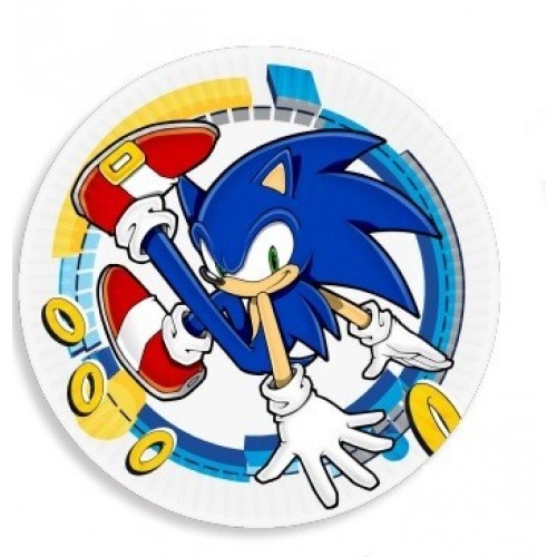   8 PLATOS SONIC 23CM