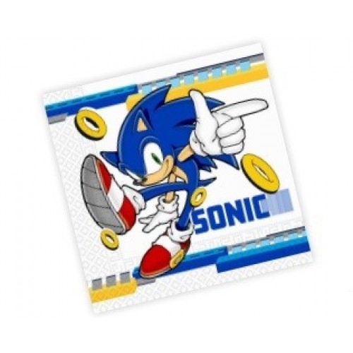   20 SERVILLETAS 2C SONIC 33X33CM