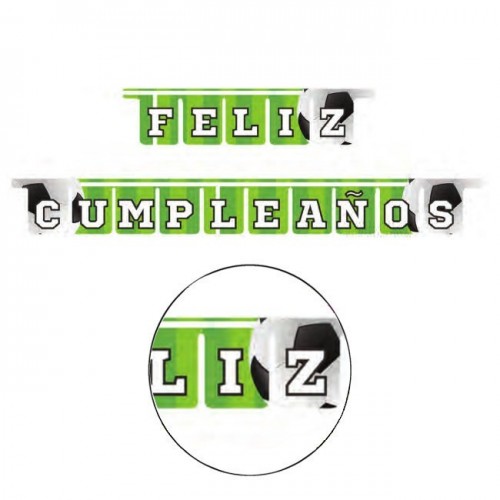   GUIRNALDA F.CUMPLEAÑOS FUTBOL 2,10