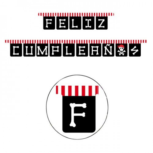   FELIZ CUMPLEAÑOS PIRATA 2,1MT