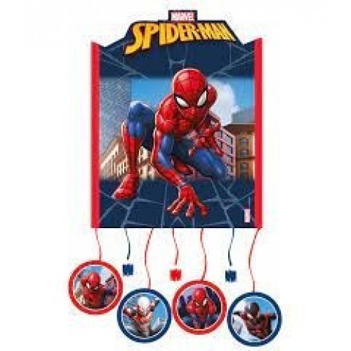   PIÑATA PEQ.SPIDERMAN 29,5x28CM