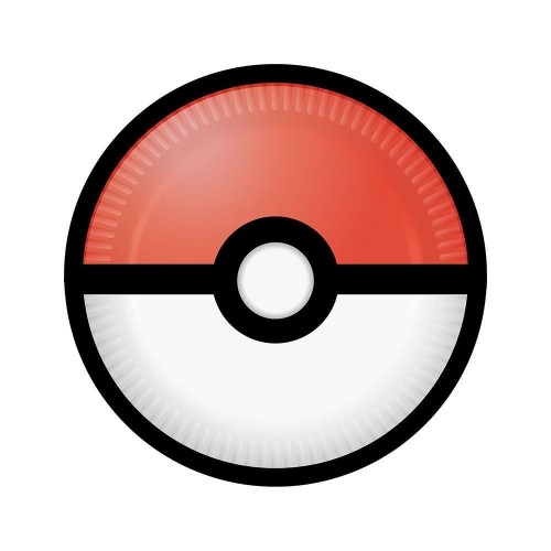   8 PLATOS POKEMON 23CM