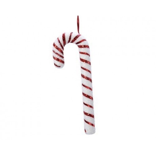 BASTON CARAMELO BLANCO/ROJO 52CM