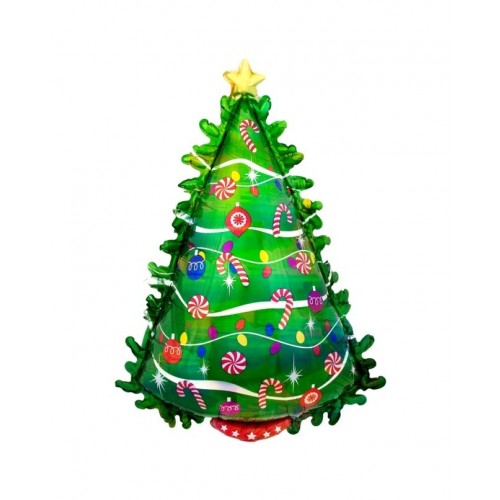 GLOBO 36" FOIL ARBOL NAVIDAD