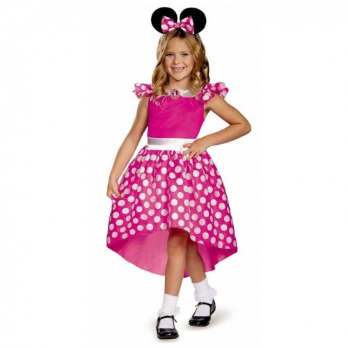 L DISFRAZ 5A6AÑOS MINNIE ROSA CLASSIC