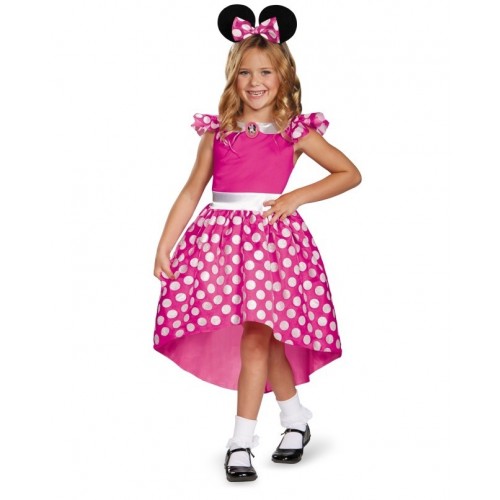 L DISFRAZ 3A4AÑOS MINNIE ROSA CLASSIC