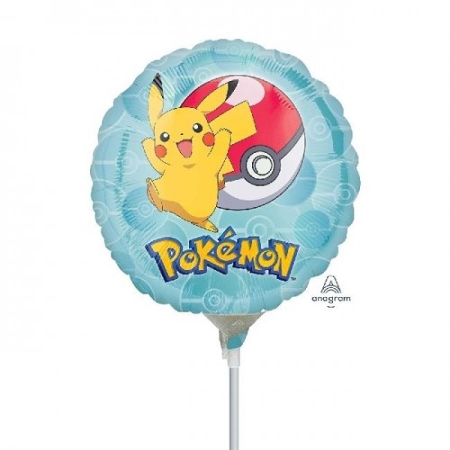   GLOBO PALO 9" FOIL POKEMON
