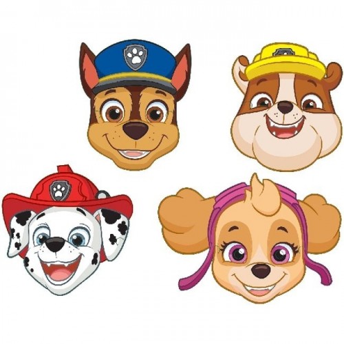   8 MASCARA CARTON PATRULLA CANINA