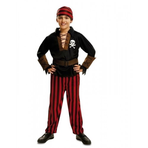 DISFRAZ 5A6AÑOS PIRATA PANTALON RAYAS