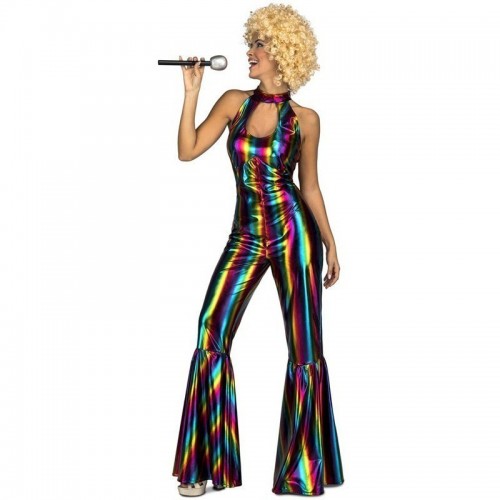  DISFRAZ T-M/L DISCO RAINBOW