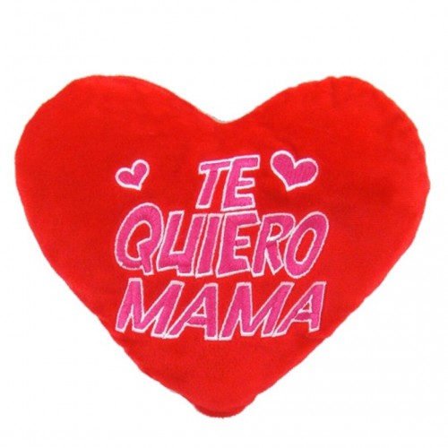 COJIN PELUCHE CORAZON 20X14CM