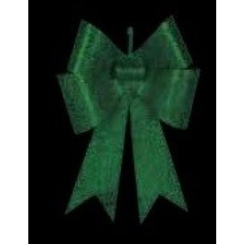   LAZO GLITTER VERDE 76CM