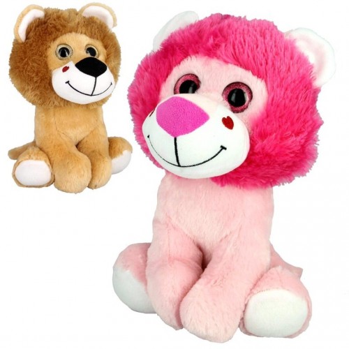 PELUCHE LEON OJO CRISTAL 18CM