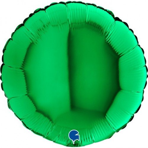   GLOBO 18" FOIL REDONDO VERDE