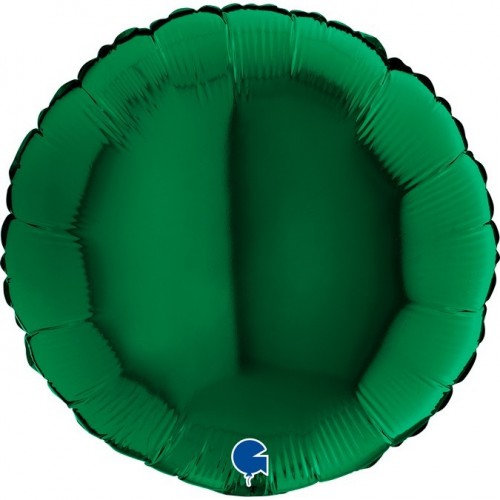   GLOBO 18" FOIL REDONDO VERDE DAR