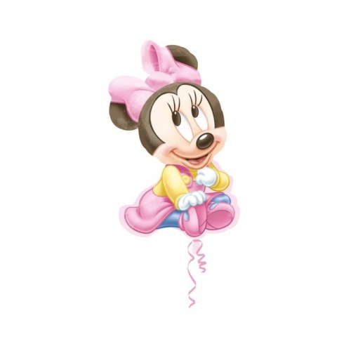   GLOBO 38" FOIL MINNIE BEBE