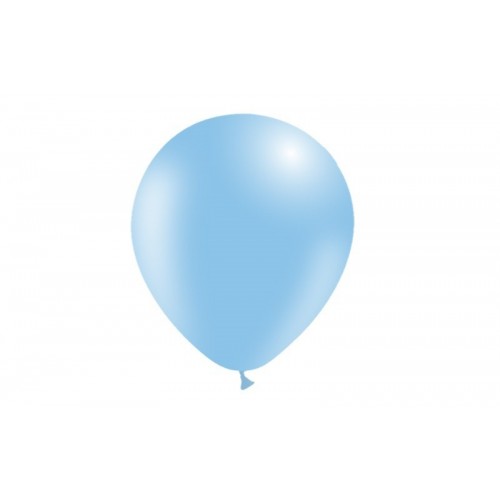   50 GLOBOS 12" 112P33 AZUL CELESTE