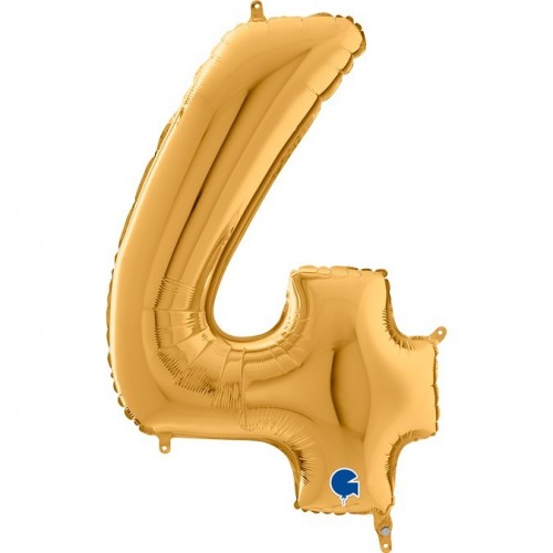   GLOBO 40" FOIL FORMA N4 ORO