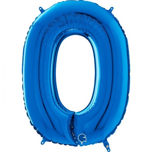   GLOBO 40" FOIL FORMA N0 AZUL