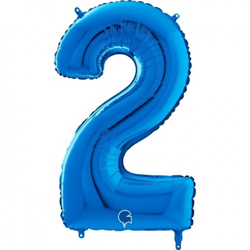   GLOBO 40" FOIL FORMA N2 AZUL