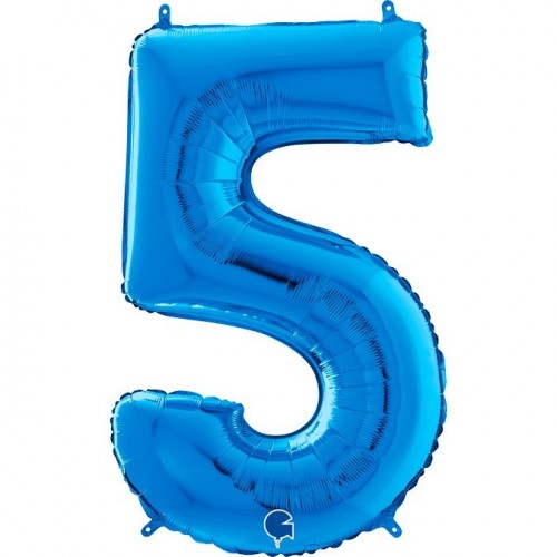   GLOBO 40" FOIL FORMA N5  AZUL