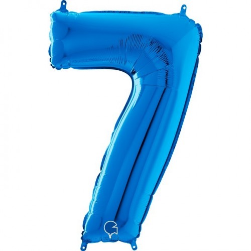   GLOBO 40" FOIL FORMA N7 AZUL