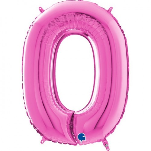   GLOBO 40" FOIL FORMA N0 FUCSIA