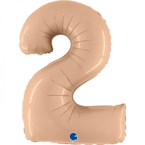   GLOBO 40" FOIL FORMA N2 NUDE