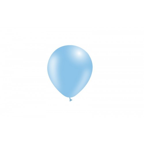   100 GLOBOS 5" 45P33 AZUL CELESTE