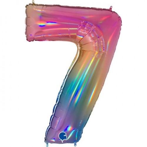   GLOBO 40" FOIL FORMA N7 MULTICOL